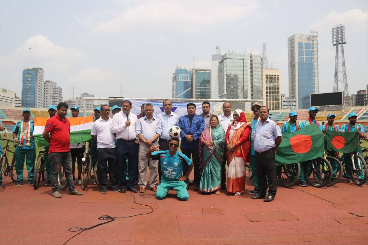 মাদক বিরোধী বাংলাদেশ-ভারত সাইকেল র‌্যালী